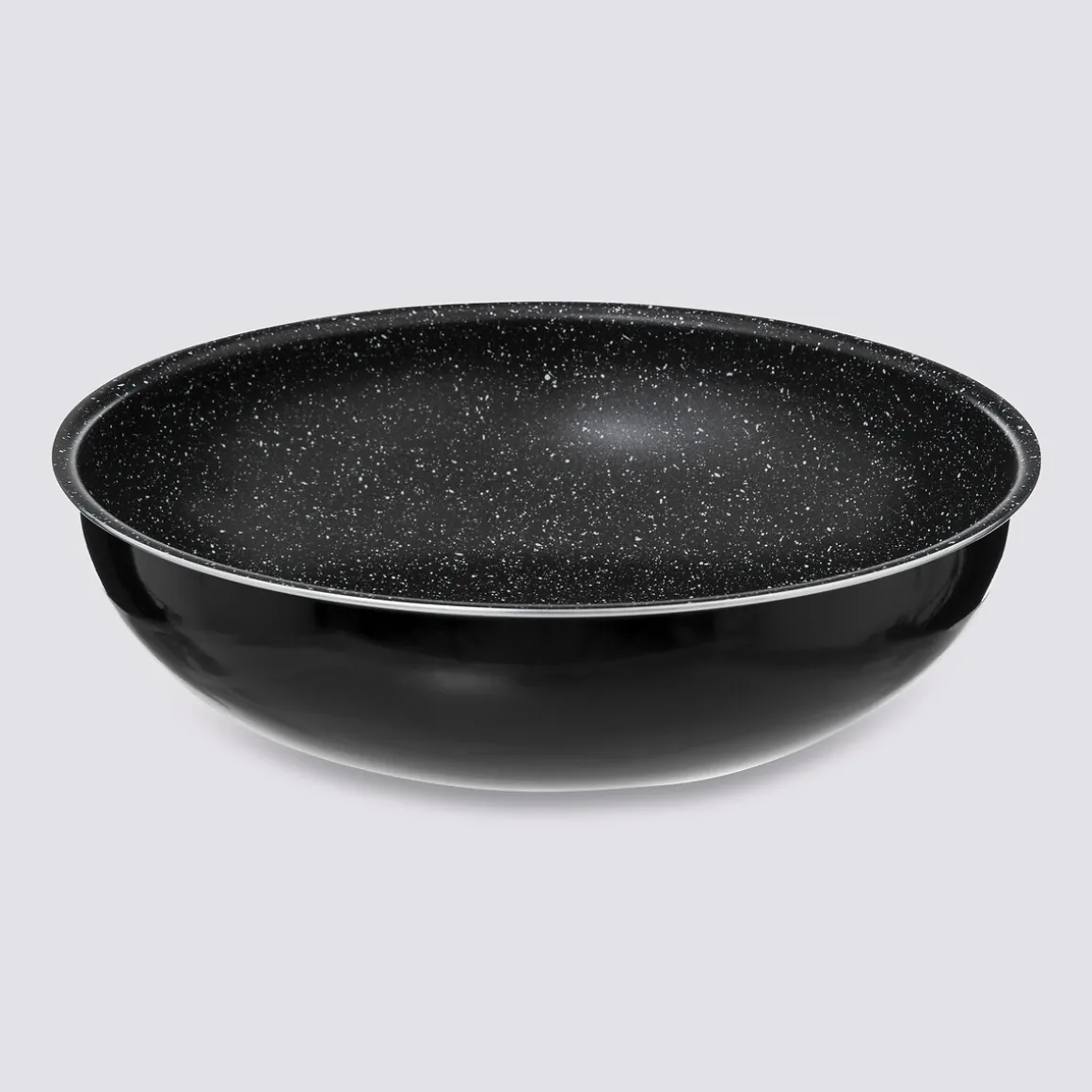 Wok aluminium pressé, 28 cm